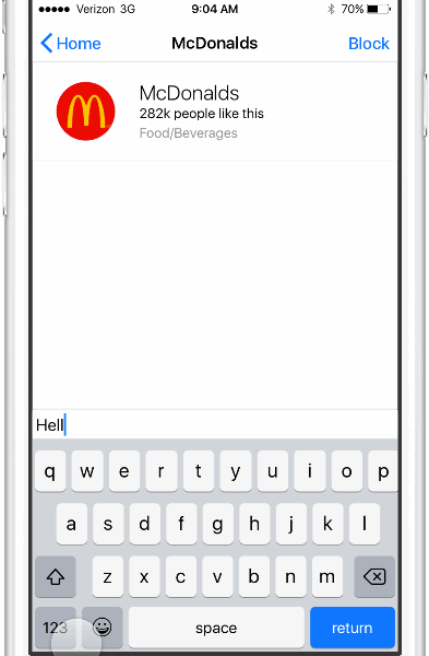 Bot Mc Donalds